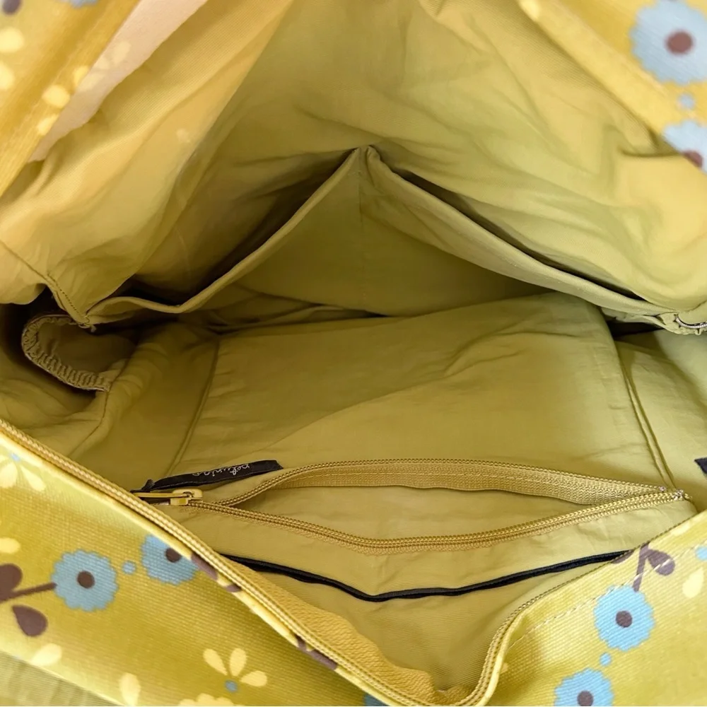 PETUNIA PICKLE BOTTOM green boxy backpack diaper bag - Picture 7 of 7